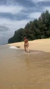 Would you like to take a walk on the beach with me