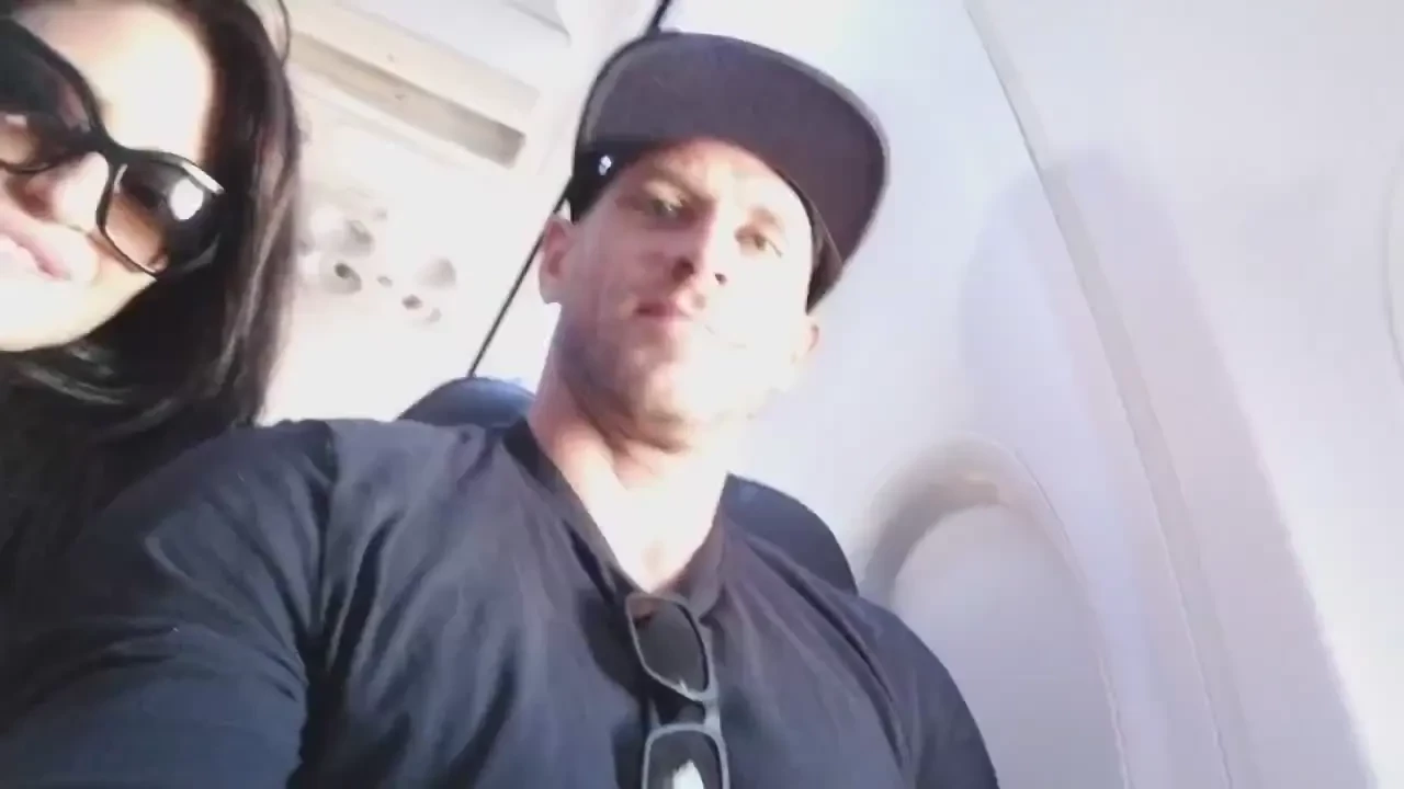 Haha always getting hard on the plane 