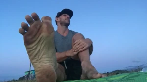 Dirty yoga soles