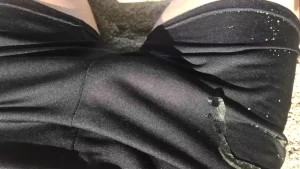 Sometimes you just have to go in your shorts at the beach