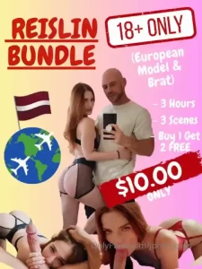 Reislin bundle you guys asked for it so here you go this sexy european