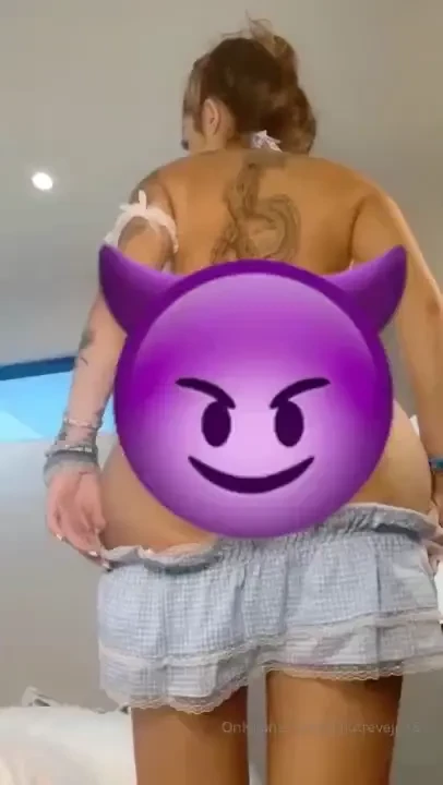 Spreading my bare ass sliding this off throwing this tight lil back 