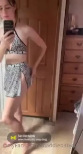 New outfit check your messages soon new videos coming
