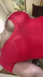 Morning babe i have this surprise see thru ruby bundle sitting in your