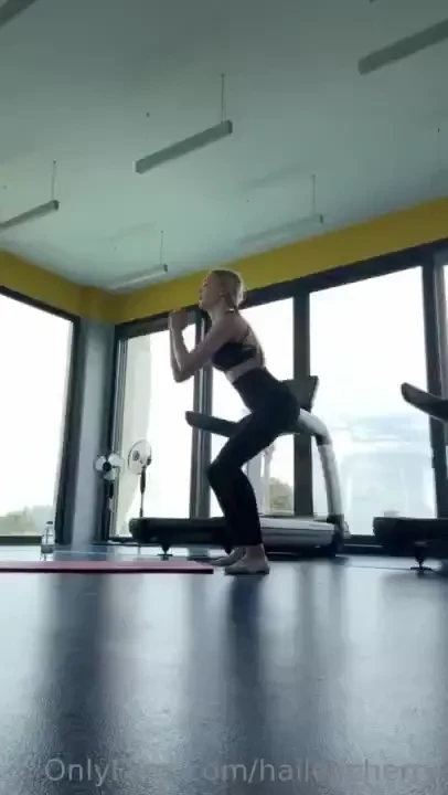 My favorite workouts at the gym are my leg and glute workouts every 
