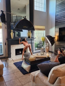 Photo shoot at the house today