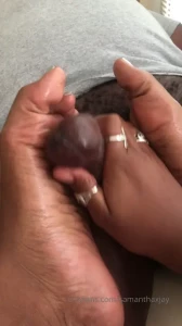 Cumming all over my pretty toes