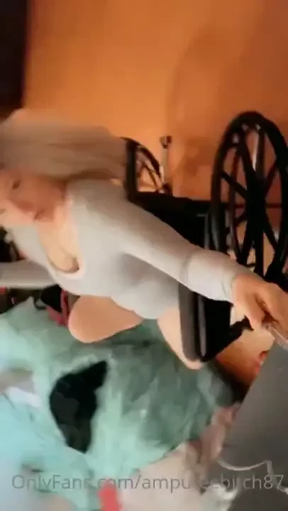 Stuntin in the wheelchair long hair don t care love and good vibes 