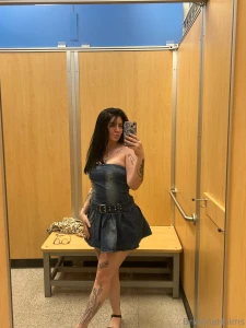 Just trying it on but imagine me slipping it off for you later think part 1