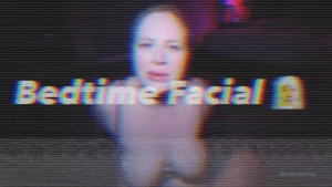 Bedtime facial i take my evening skincare very seriously shoving his