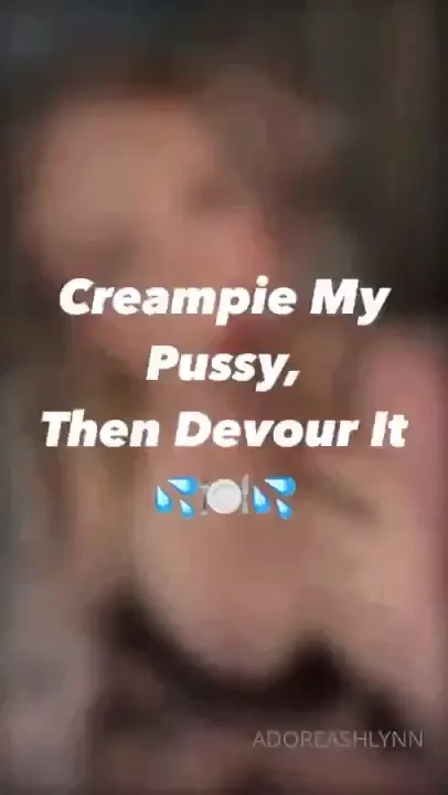 Creampie my pussy joi amp cei i want to see you aching for me i want 