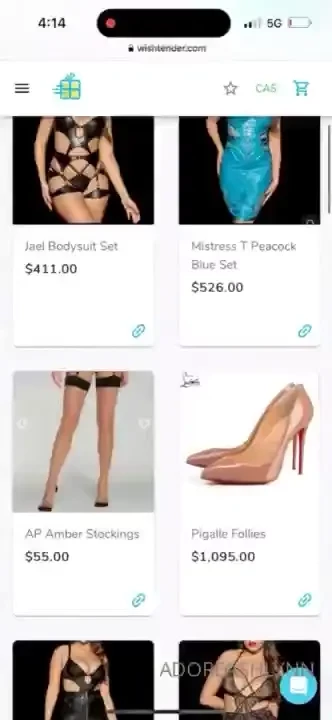Added some fun things to my wishlist to make your dicks leak 