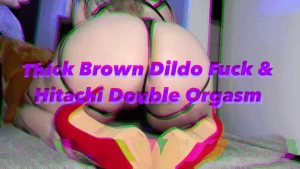 Maximum pleasure watch me ride a thick brown cock reverse cowgirl you