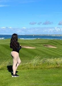 A beautiful view and a stunning golf course