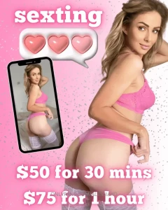 Available only for the next 24 hours in order to claim your sexting