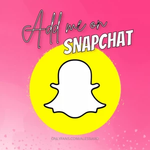 alessiaxo1 - First fan to tip 15 get access to my lifetime premium snapchat instead part 14 