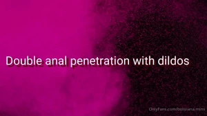 Double anal penetration with dildos doble penetracao anal com consolos