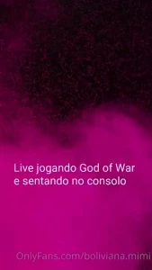Playing god of war 2nd part sitting on a dildo and playing jogando god