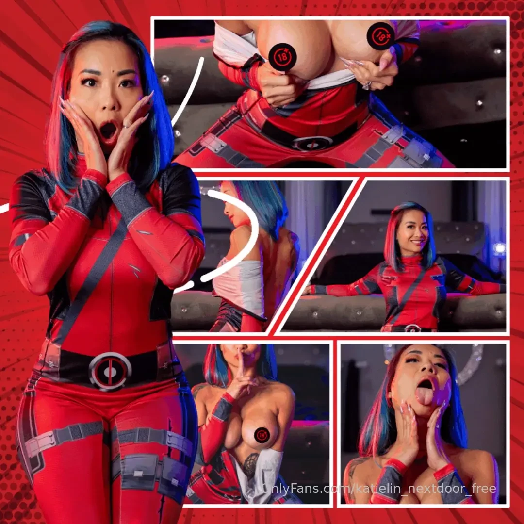 Cosplay deadpool photoshoot get ready for a cheeky action-packed 