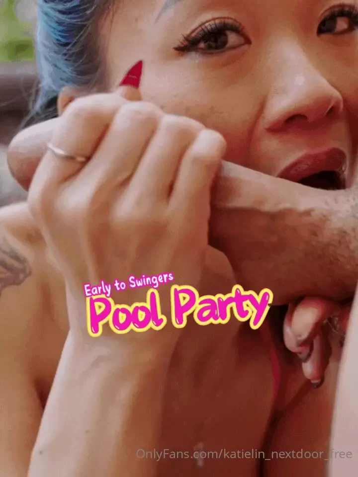 Early to swingers pool party video length 18 28 look what happens when 