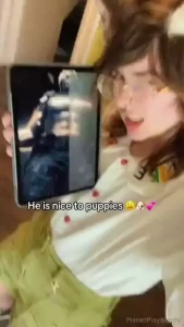 Okay but wait leon s nice to puppies tho i just need to get my leg