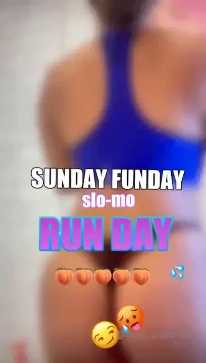 Ass shake in slo-mo pov woke up in the mood for a run so i figured id 