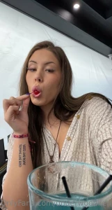 Tb to brunette mckenzie looking like a baby doll hahaha