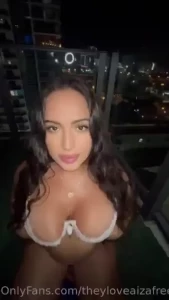 I gave the neighbors a show on the balcony