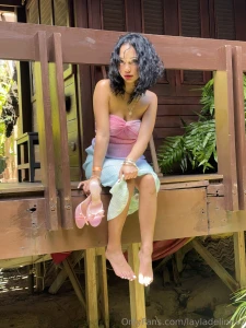 Found the prettiest little corner to sit for a minute