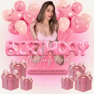 Cum join in on the birthday celebration everyone who tips this post