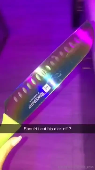 Should i cut his dick off send tip if you think i should 