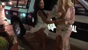 Getting naughty in cabo nicolette_shea police love us