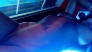Always being naughty in the tanning bed going to be posting about more