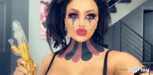 Who says cosplay is not fun i start sucking my new toy and then i part 2