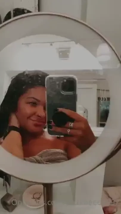 Fresh out the shower ready to be again 