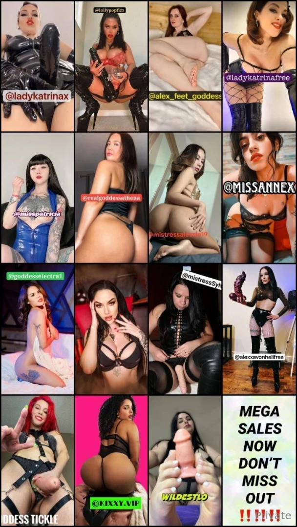 Have a kinky sunday with the top dommes of onlyfans sub now 6h advert part 1 