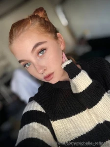 My redhead hot girlfriend xlilirose loves to show off her pussy she part 90