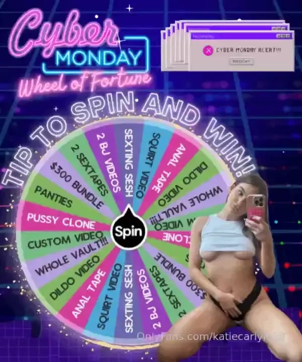 Cyber monday spin to win the best deals of the year spin the wheel 