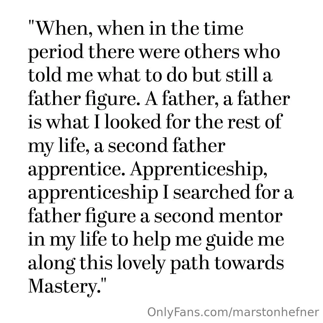 I do not miss looking for mentors wherever i went 