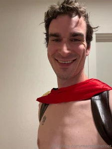 I felt very sexy and powerful doing the gladiator shoot i was happy