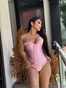 Lace confidence and a little mischief