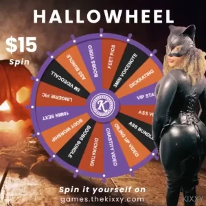 Hallowheel let s get spooky 1 spin 14 99 2 spins 21 99 30 off valid