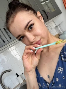 Chef molly on the phone today i decided to please myself with