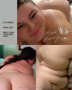 Miss bunny cant get enough anal it s finally here super hot anal play