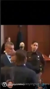 Was amber acting that she is scared of johnny comedy