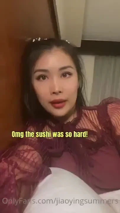 When jiaoying orders sushi comedy 