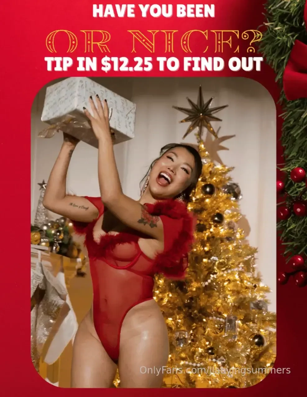 Merry christmas eve tip in 12 25 to find out and a free surprise part 1 