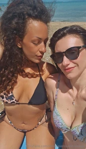 Beach day with my bestie sheisvicky