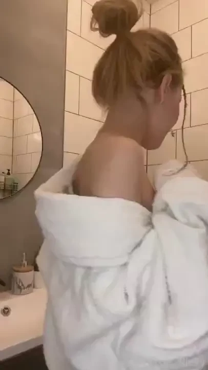 Come in the shower with me but only to wash up fyp petite teen blonde 