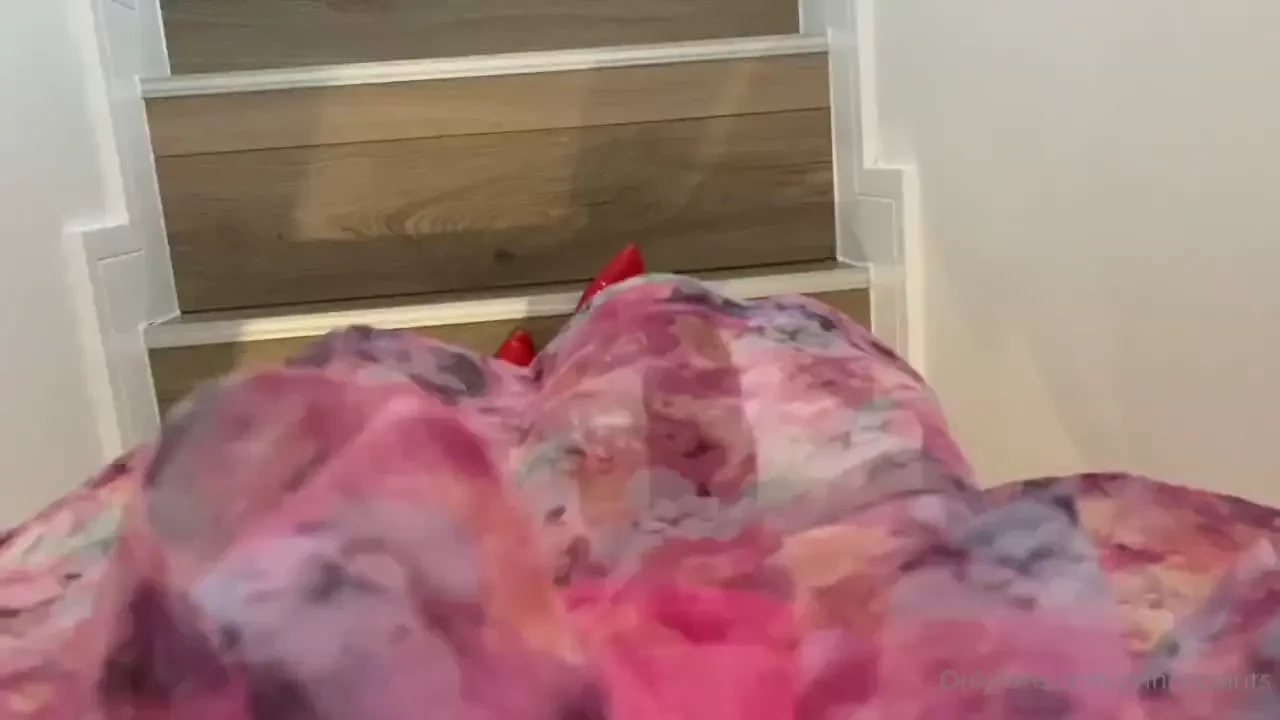 Walking around my apartment heels out dicks out gosh my girl cock 